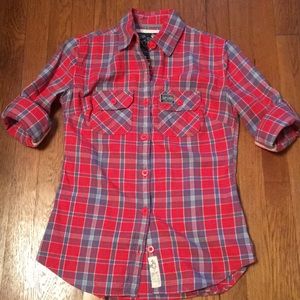 Superdry Fitted Plaid Shirt